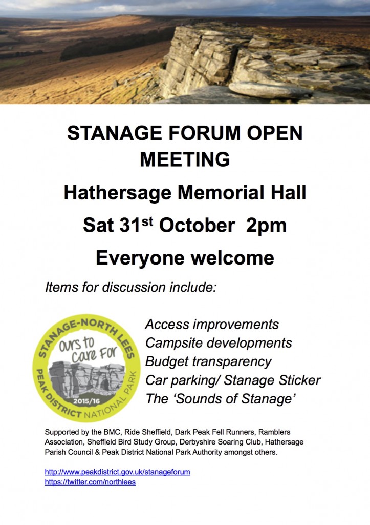 STANAGE FORUM OPEN MEETING